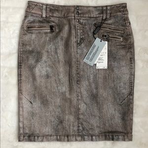 NWT Marc Cain Skirt Rustic Denim